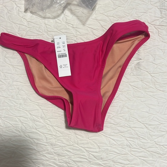 Heritage 1989 high-leg bikini bottom - Pink or Green - Picture 3 of 10